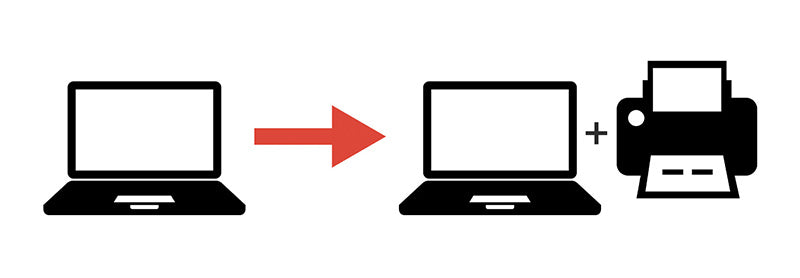 beli laptop & printer
