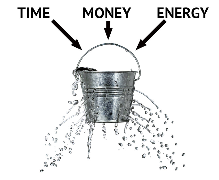 Bucket laeking website eCommerce