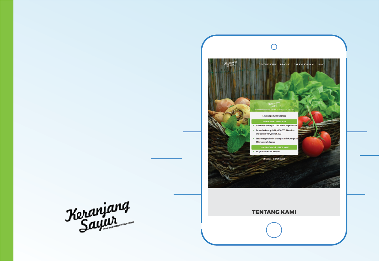 Hidup Sehat Metode ‘Farm to Table’ dengan Keranjang Sayur