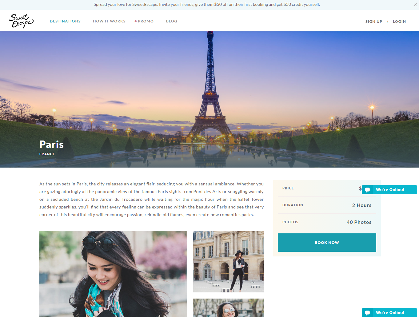 sweet escape paris