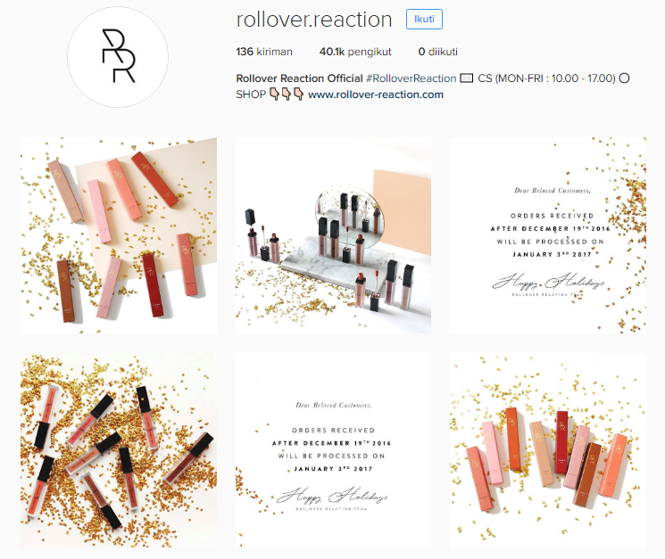 instagram Rollover Reaction