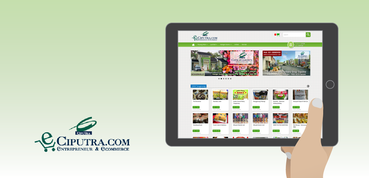 Kembangkan Bisnis Online Anda di Eciputra.com