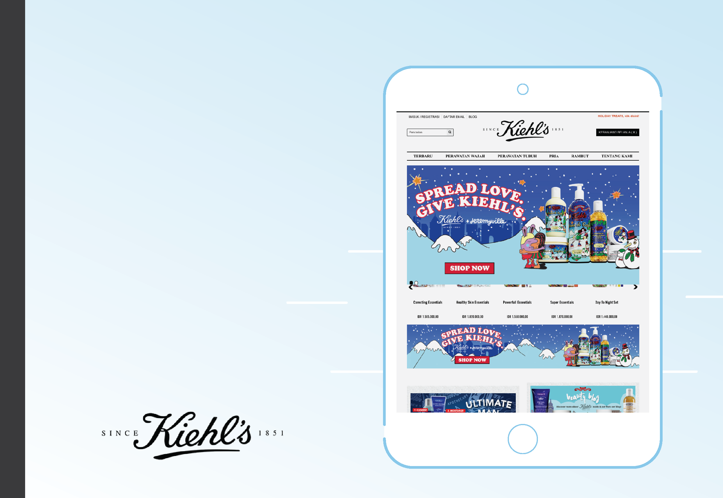Penuhi Semua Kebutuhan Kulit Anda dengan Kiehl’s