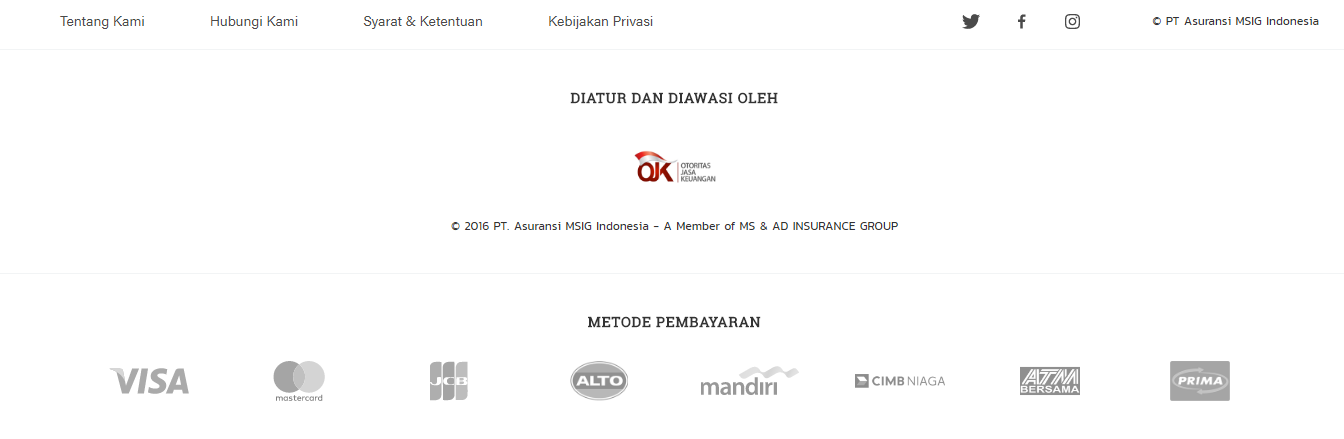 MSIG Online