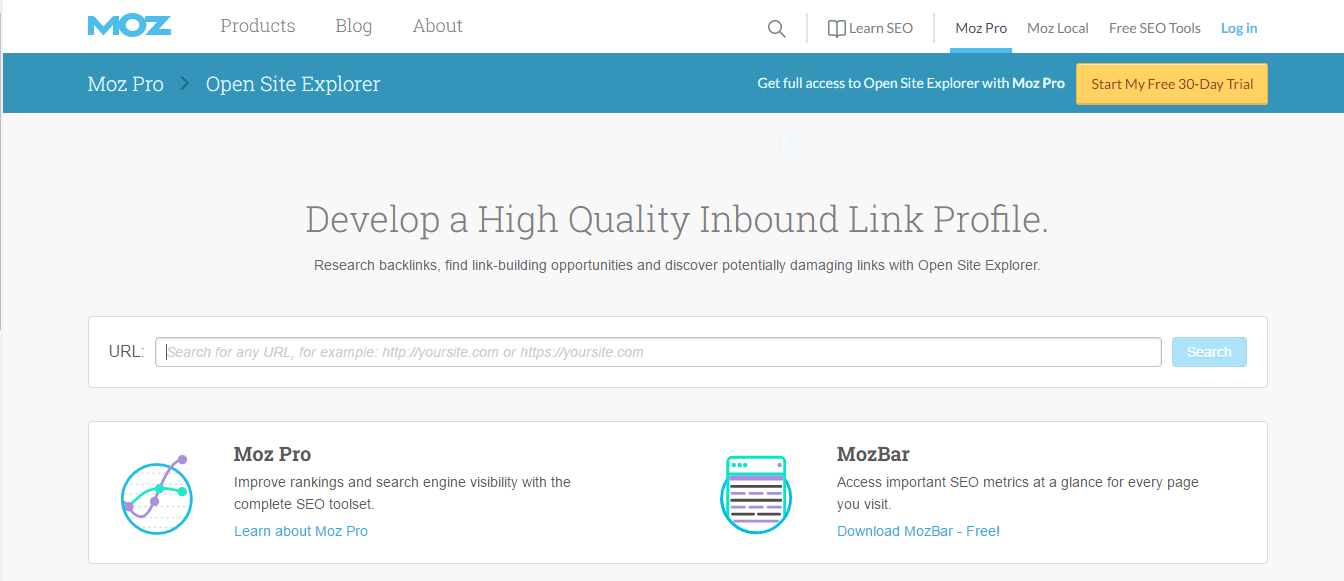 Open Site Explorer
