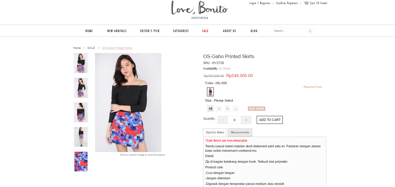 skirt love, bonito