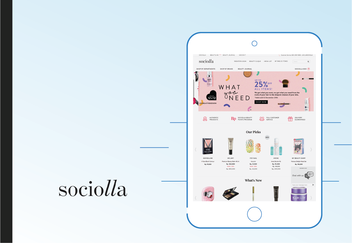 Serunya Belanja Produk Kecantikan di Sociolla