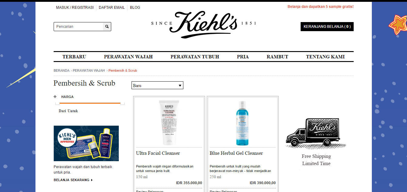 jual kiehl's