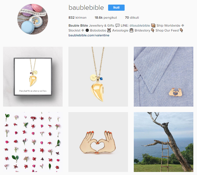 instagram bauble bible