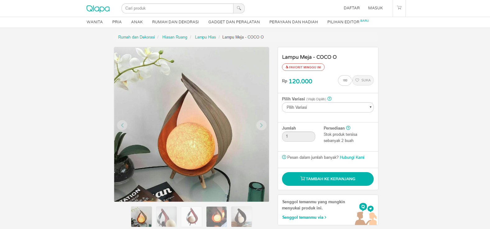 lampu qlapa