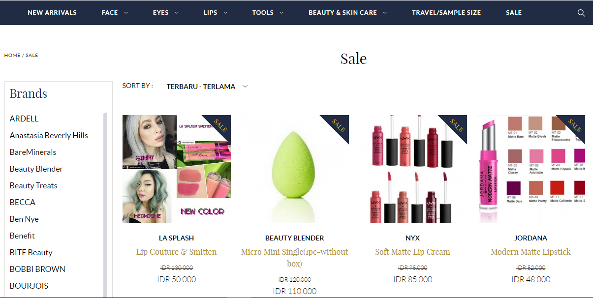 sale BeautyHaulindo