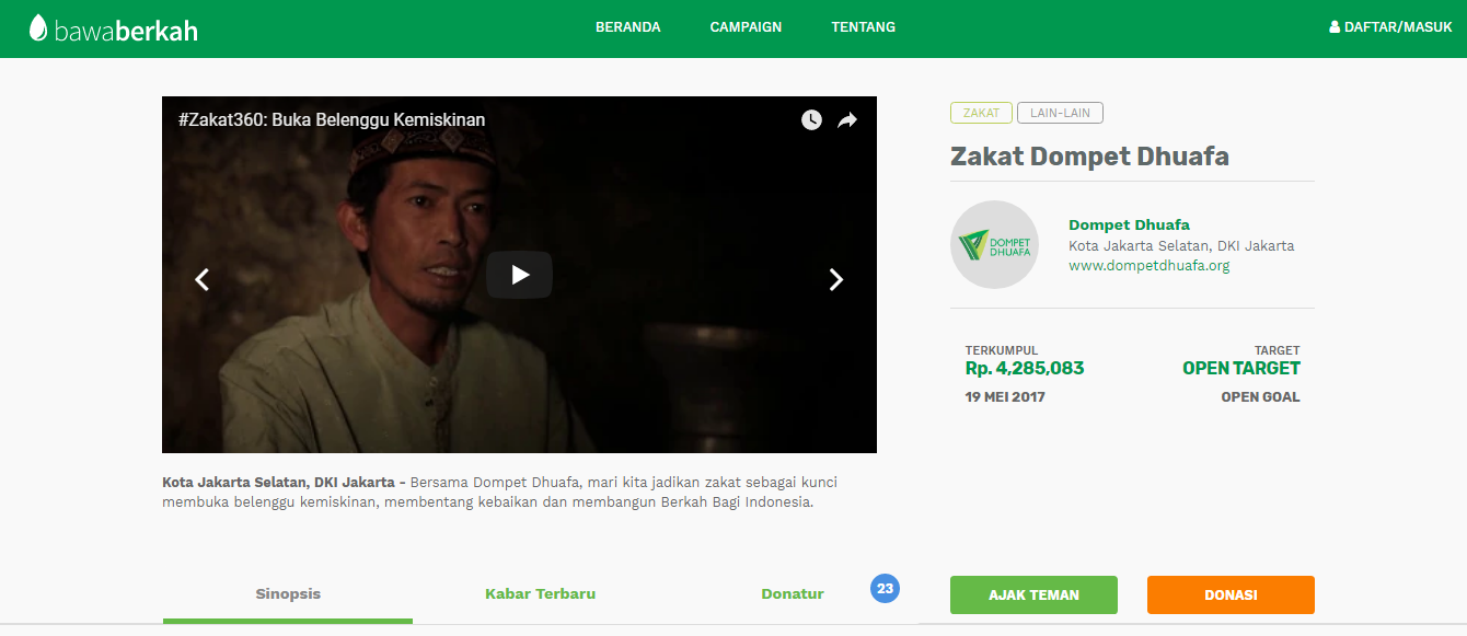 donasi online