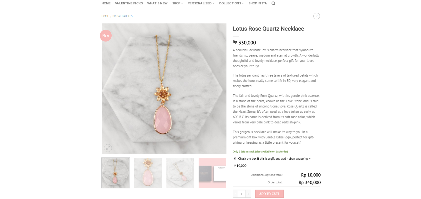 necklace bauble bible