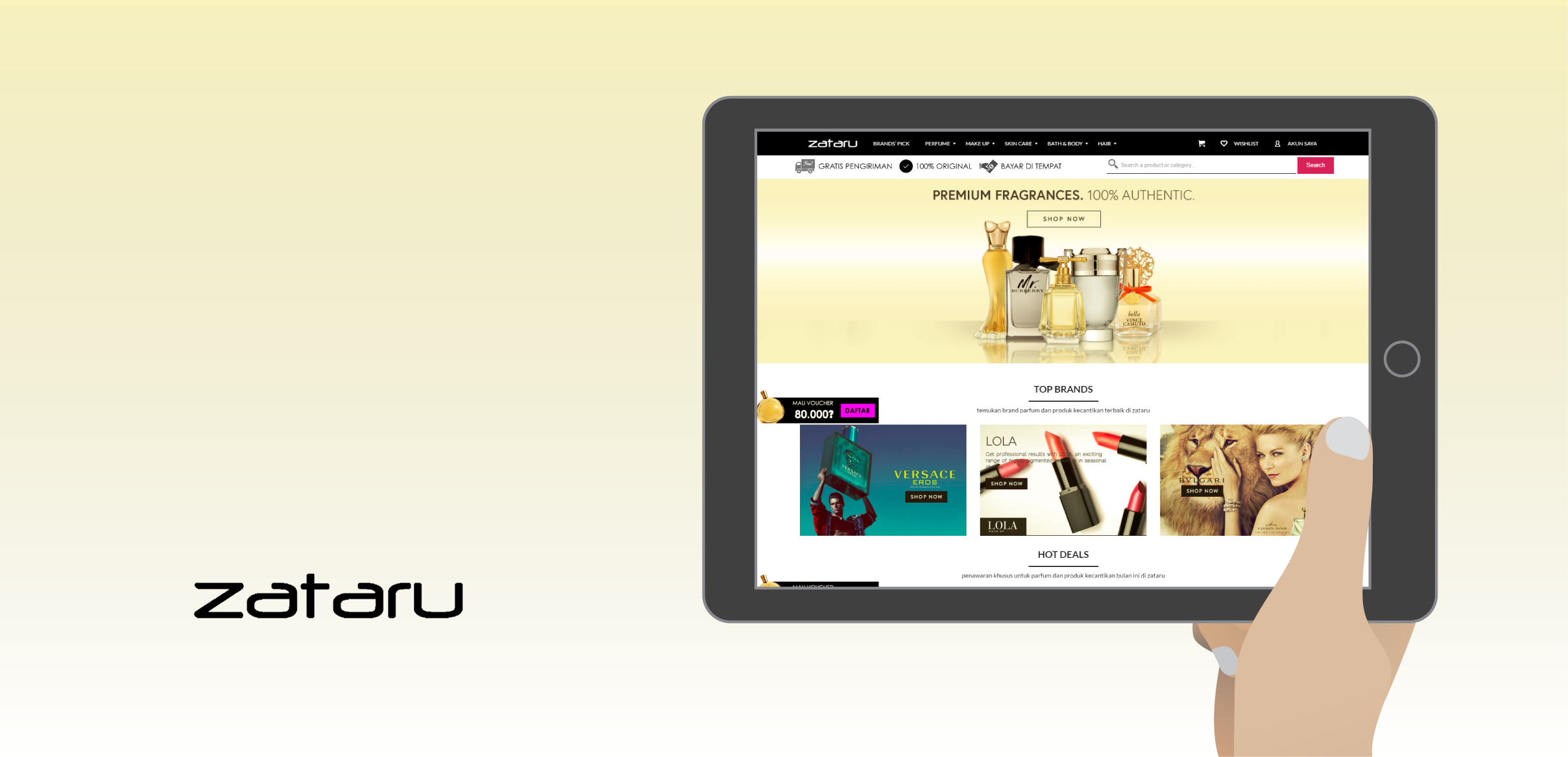 Belanja Kebutuhan Kosmetik dan Parfum Terlengkap di Zataru!