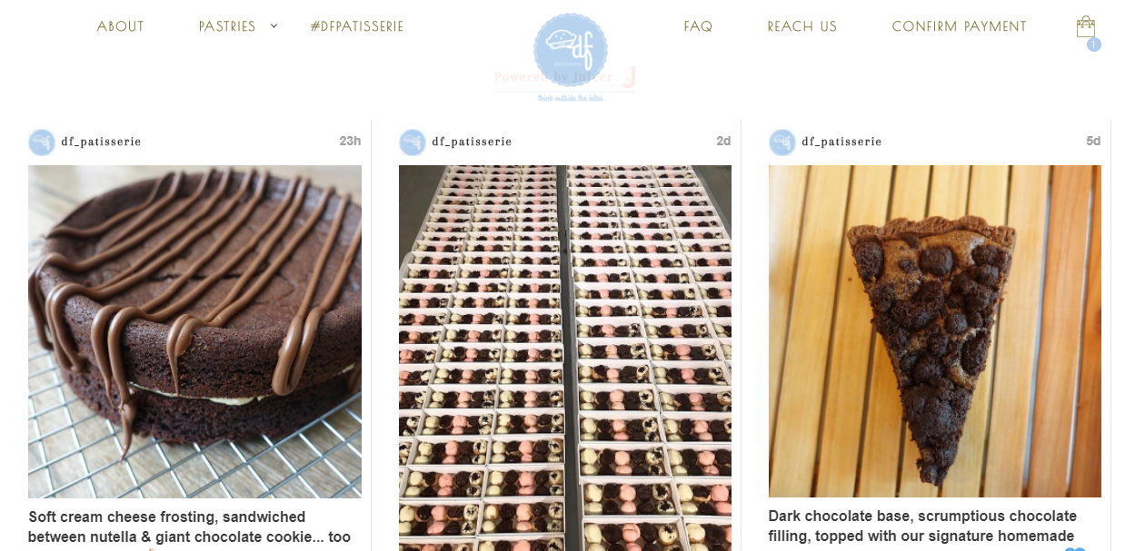 instagram #DFPatisserie