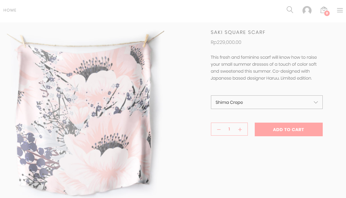 Saki Square Scarf