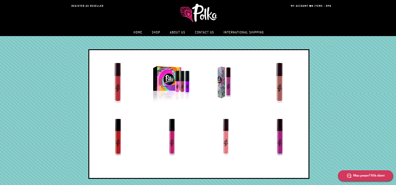 lip cream polka