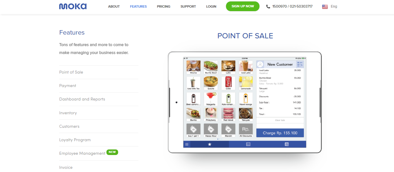 mokapos features