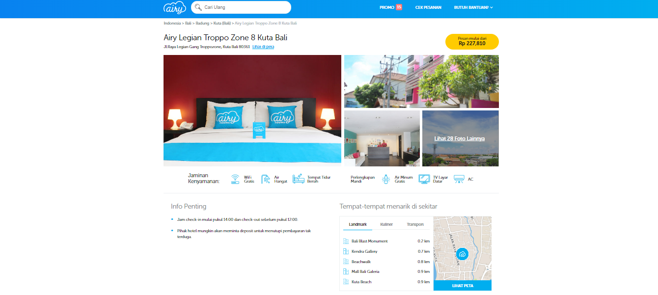 hotel murah di legian
