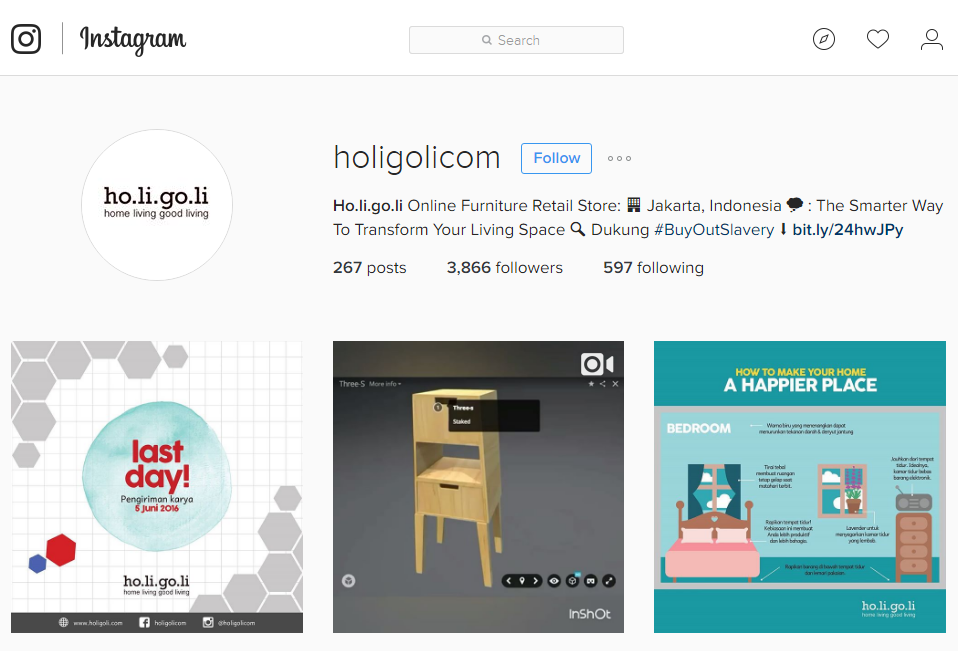 Instagram Holigoli