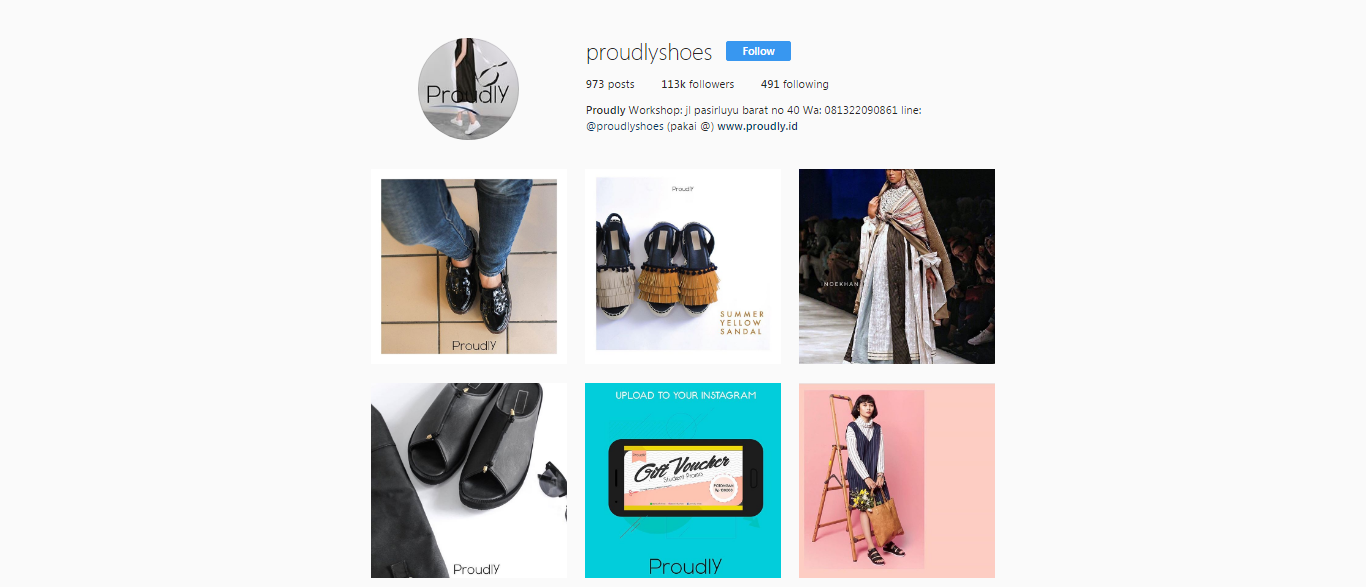 instagram proudlyshoes