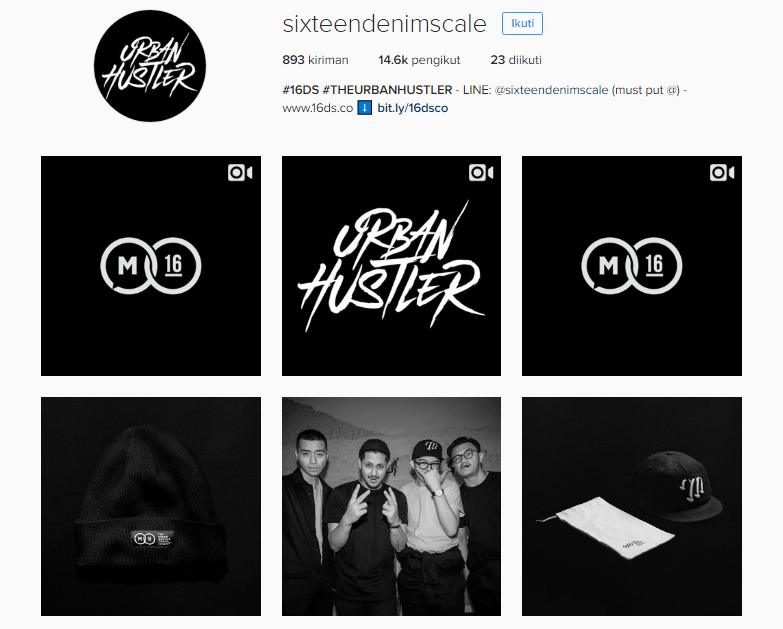 instagram sixteendenimscale