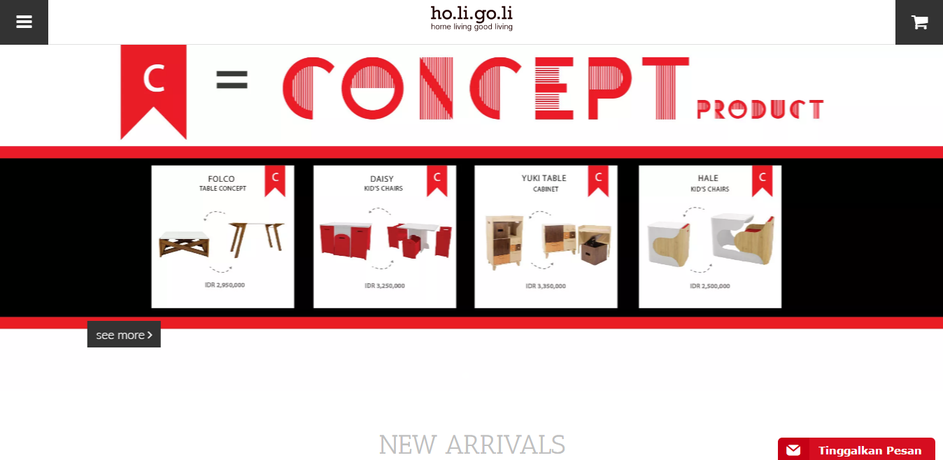 Website Holigoli