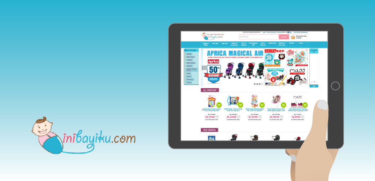 Belanja Kebutuhan Buah Hati Hanya di Inibayiku.com